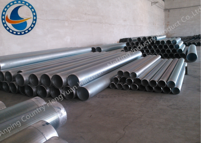Presión excelente galvanizada con poco carbono del filtro para pozos del agua resistente