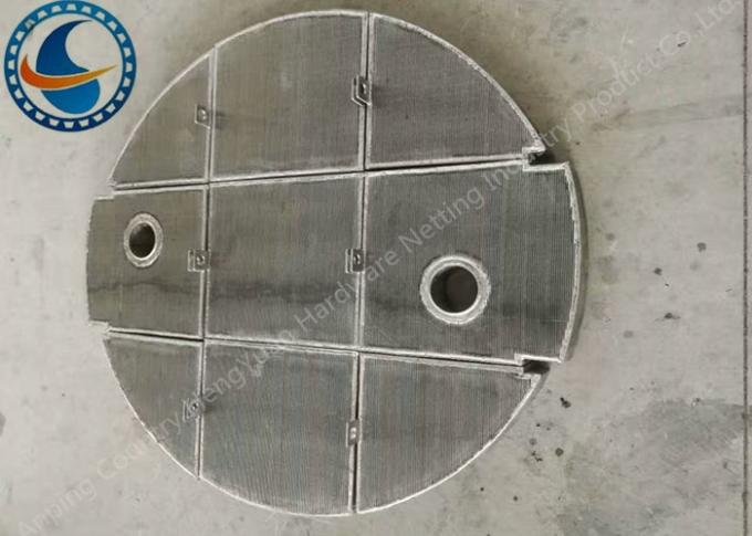 los paneles soldados con autógena diámetro de la pantalla de alambre de la cuña de 25-1200m m para el producto petroquímico
