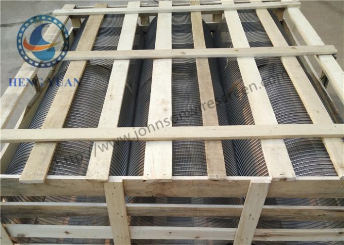 Tambor durable de la malla de alambre del acero inoxidable longitud de 600 milímetros tamaño de la ranura de 1,0 milímetros