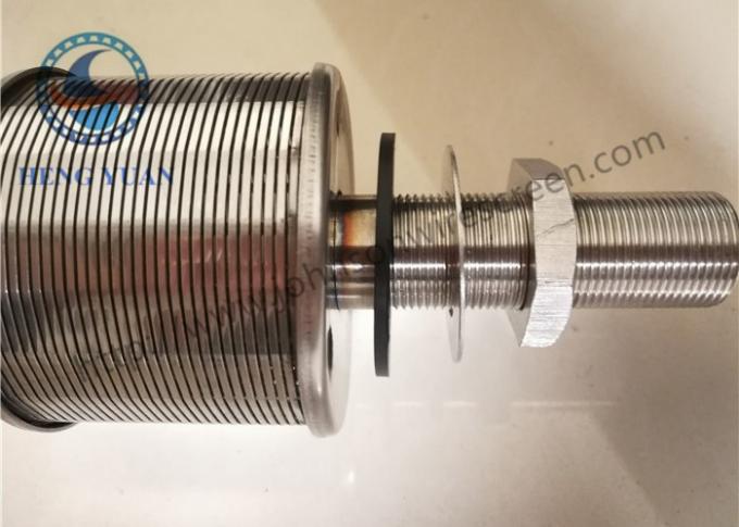 Boca del filtro de agua de la alta precisión 316L Johnson 1 1/4" tamaño del hilo