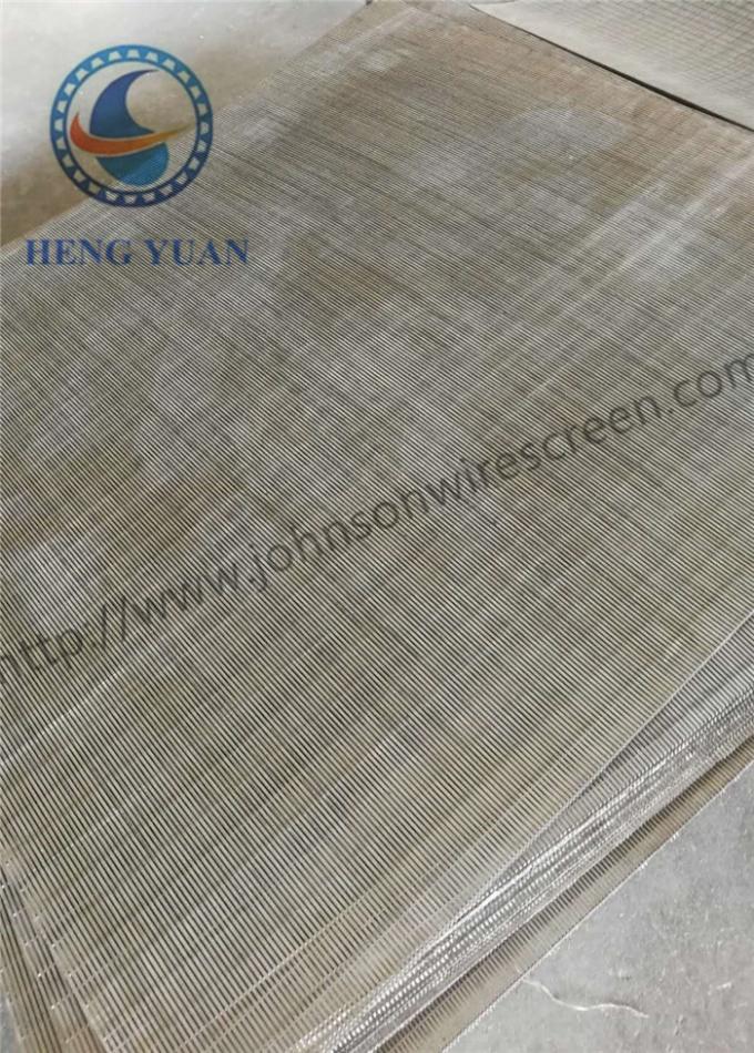 La pantalla de alambre profesional de la cuña artesona la forma de V para tamizar industria