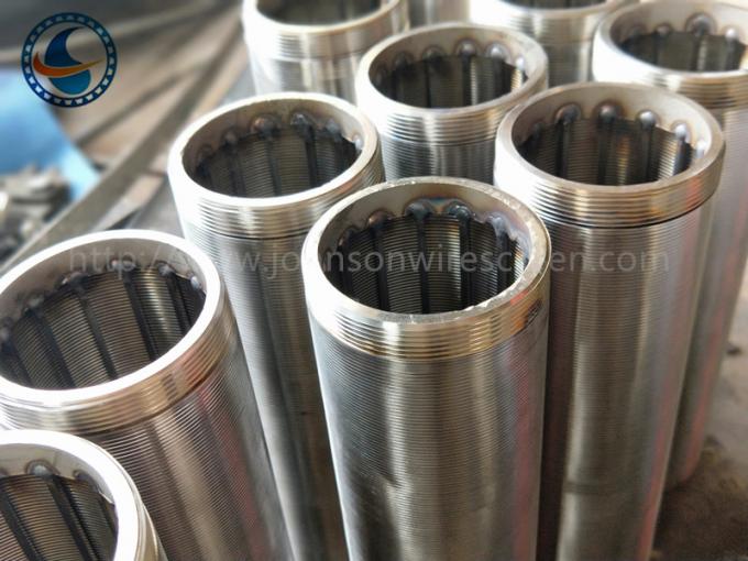 Pantalla de alambre de la cuña del acero inoxidable 304 con el varón de M60×1.5MM roscado