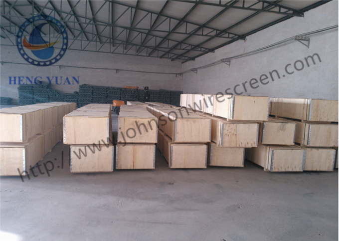 Filtros para pozos del acero inoxidable de Johnson de la herida del abrigo del alambre para el equipo del filtro