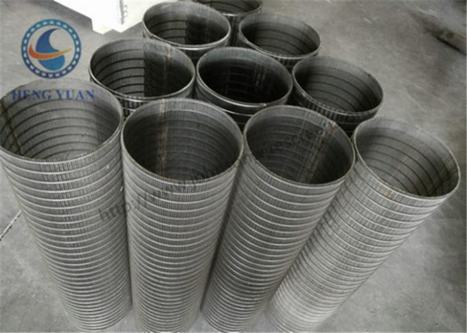Tambor durable de la malla de alambre del acero inoxidable longitud de 600 milímetros tamaño de la ranura de 1,0 milímetros