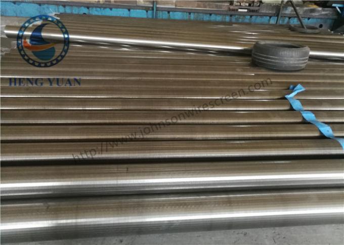 Pantalla de alambre de alta resistencia de la uve de Johnson de 6 metros 205/grado 304L/316L de 304/