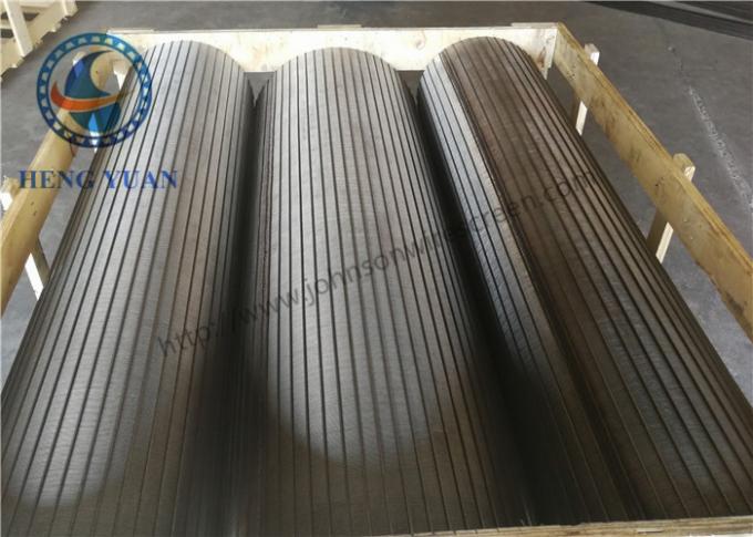 Cesta rotatoria del tamiz del alambre de la pantalla de Johnson del acero inoxidable 316 arriba eficiente