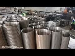 Filtro de pantalla de alambre de cuña inversa