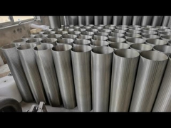 Filtro de pantalla de alambre de la cuña