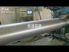 Pantalla de pozo de agua de ranura continua