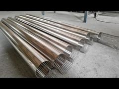 Reja de alambre de cuña de soldadura puntual para una filtración efectiva de líquidos