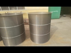 Filtro de pantalla de alambre de cuña en forma de vaca de Johnson