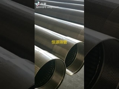 Acero inoxidable Johnson cuña de alambre de pantalla boquilla personalizada