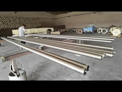 0.3mm de ranura de alambre envuelto tubo de pantalla de SS316L para pozos de petróleo