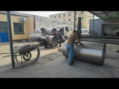 Tubo de filtro de pantalla de alambre en cuña con perfil en V SS304