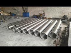 Tubo de pantalla de alambre de soldadura completa envuelto