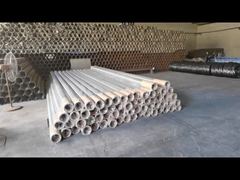 Tubo duradero de malla de alambre de cuña de acero inoxidable 304L