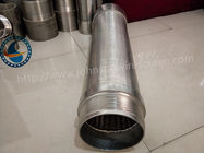 OEM sólido de acero inoxidable/ODM de la estructura del filtro para pozos del agua de 40 ranuras disponible