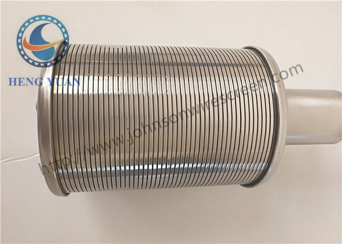 El filtro de agua de acero inoxidable equipa con inyector para la longitud del tratamiento de aguas 115-110m m
