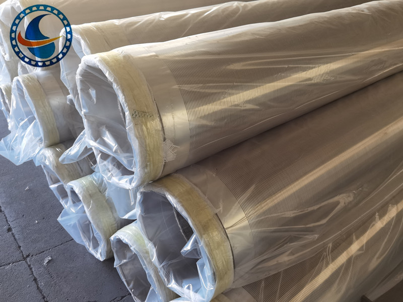 Pantalla de alambre envuelto de acero inoxidable 304L de 12-3/4 pulgadas para control de arena