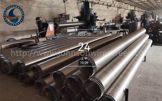 Pantalla de alambre galvanizada con poco carbono de la uve de Johnson 8-5/8