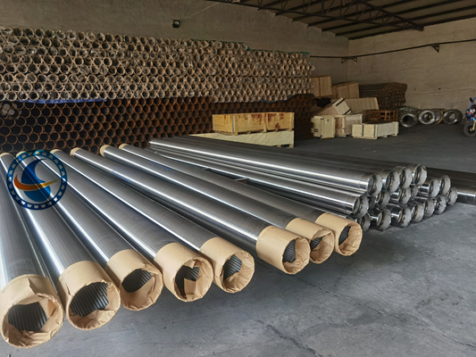 Ranura del Od 9-5/8” pozo de agua 1,0 milímetros Johnson Wire Screen Stainless Steel 304