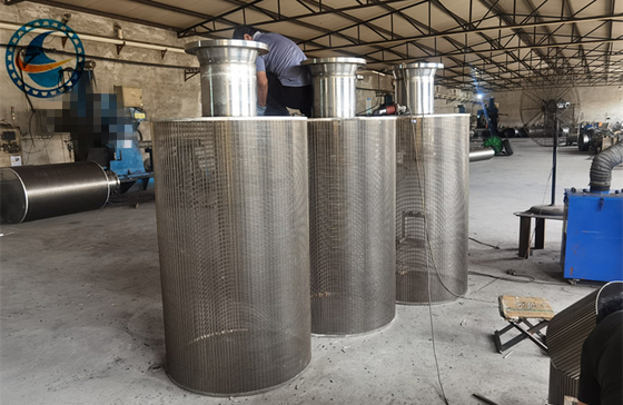 Tambor de pantalla giratoria eficiente y duradero para aplicaciones industriales