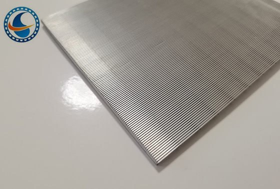 Acero inoxidable 316L ranura de 0,02 mm paneles de pantalla de alambre de cuña