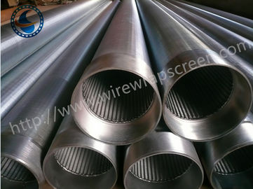 Vida de servicio larga del filtro para pozos de acero del agua de Johnson Type Vee Shaped Stainless