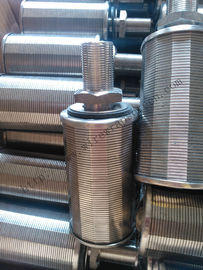 Boca Johnson Screen Nozzle Easy Operate del filtro de agua de la resistencia de erosión