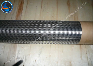 Corrosivo anti de la pantalla de alambre de Johnson Screens Stainless Steel Wedge