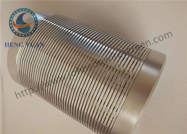 el alambre del filtro para pozos del agua del grado 316L envolvió la operación fácil de acero inoxidable de la pantalla 