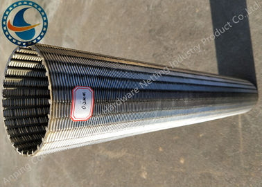 Johnson Wedge Wire Screens Chemical ranurado 0.2m m/resistente termal