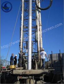 120 barra Johnson Type Water Well Screen para el pozo profundo que perfora la alta precisión