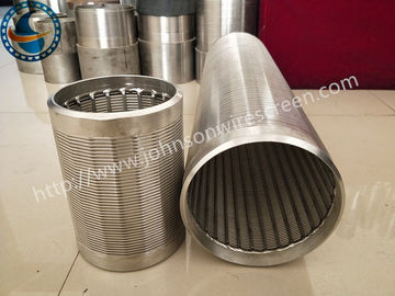 Alto material de acero inoxidable magnético eficaz de Johnson Wedge Wire Screens Non