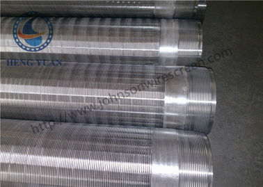Filtros del tamiz del alambre de la cuña de la alta precisión, alambre Mesh For Coal/mina de la cuña