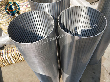 Filtro de pantalla de alambre Johnson Wedge para filtración precisa en las industrias
