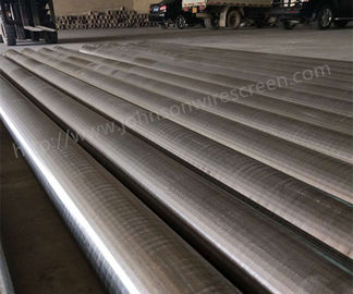 SS 316 L longitud envuelta alambre de la pantalla/de Johnson Well Screen 6000m m