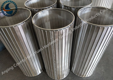 Pantalla de soldadura del tambor rotativo de la técnica, alambre Mesh Drum Silver Color