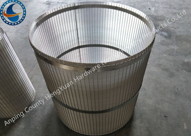 Acero reverso de Rod Rotary Screen Drum Stainless de la ayuda con el hierro de Falt