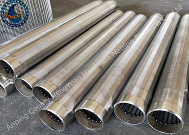 Acero inoxidable Johnson Water Well Screen Tube/pantalla de alambre de Johnson V