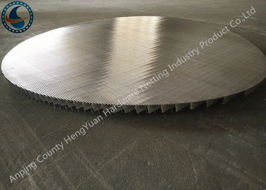 Johnson Wire Screen Round Panel de acero inoxidable ninguna tira Rod del marco