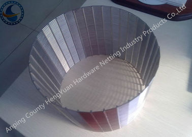Alambre anticorrosión del perfil de la pantalla 1.5*2m m de LGG Vee Stainless Steel Wedge Wire