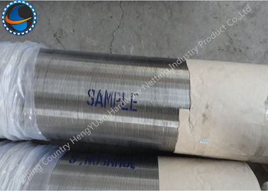 La STC de acero inoxidable roscó el tubo de la pantalla del abrigo del alambre para el agua bien y el petróleo pozo