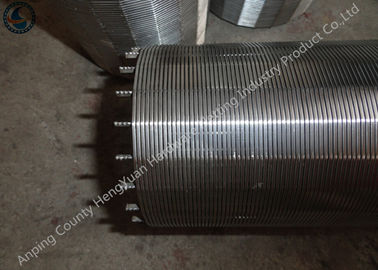 Líquido de Rod Full Types Wire Wrap Screenfor de la ayuda/gas redondo/filtración sólida