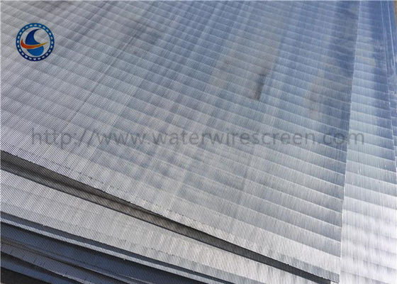 El acero inoxidable los 2205 paneles Ss del alambre de la cuña filtra el perfil Johnson Screen