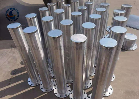 Filtro Johnson Wire Screen Stainless Steel 304 de la palmatoria del reborde